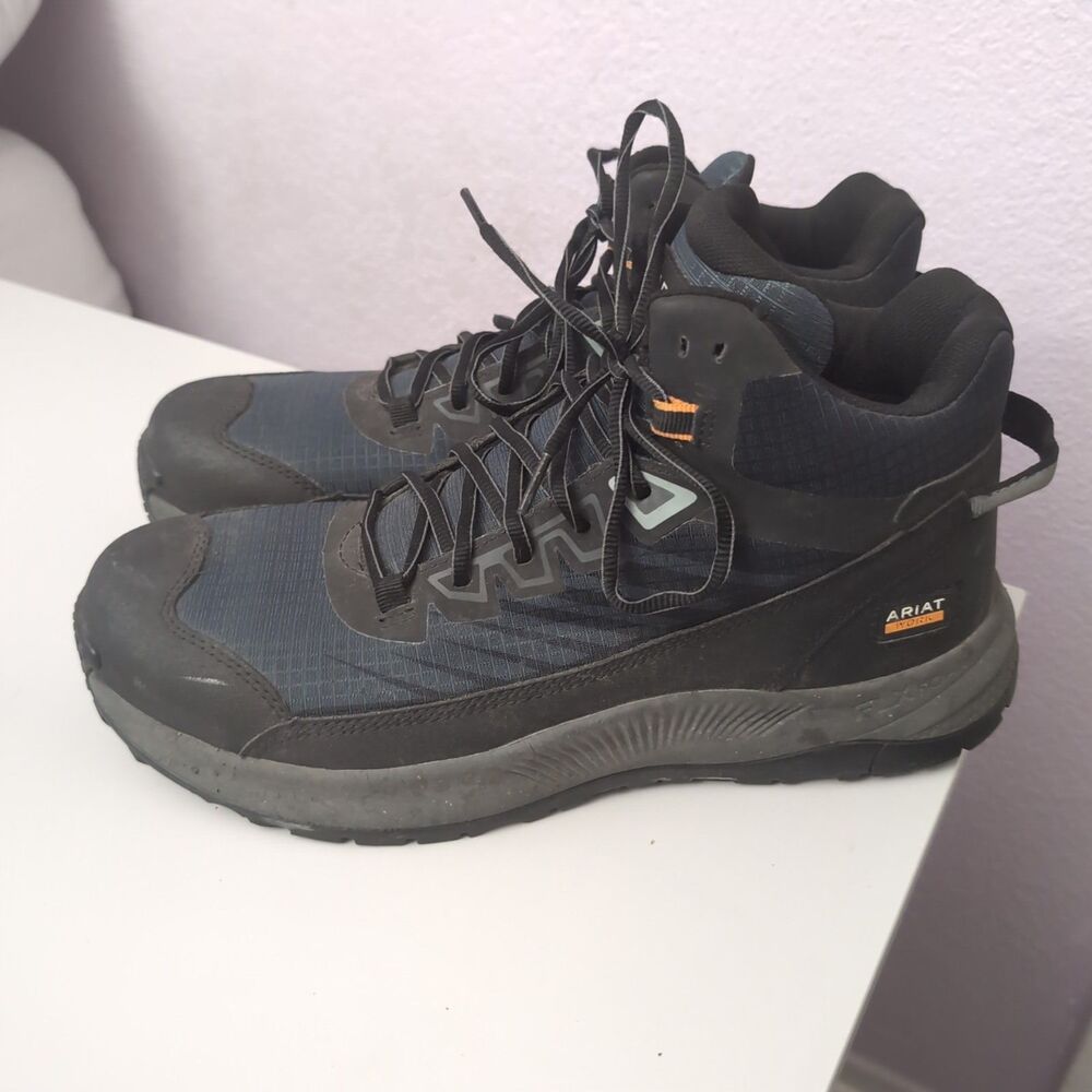 Ariat Outpace Shift Mid Dark Shadow Work Boots Mens SIZE 13 D